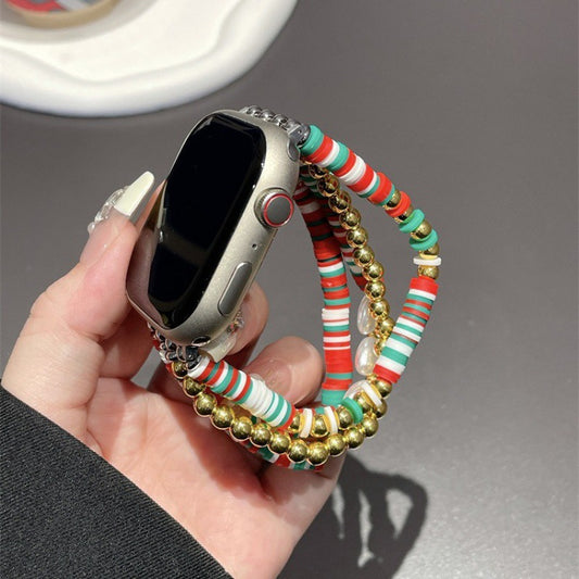 🎄Christmas for applewatch strap bohemian style bracelet strap