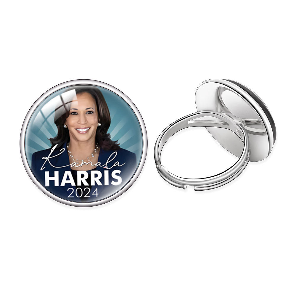 Harris Ring 2024 U.S. Presidential Election Campaign Ring for Harris