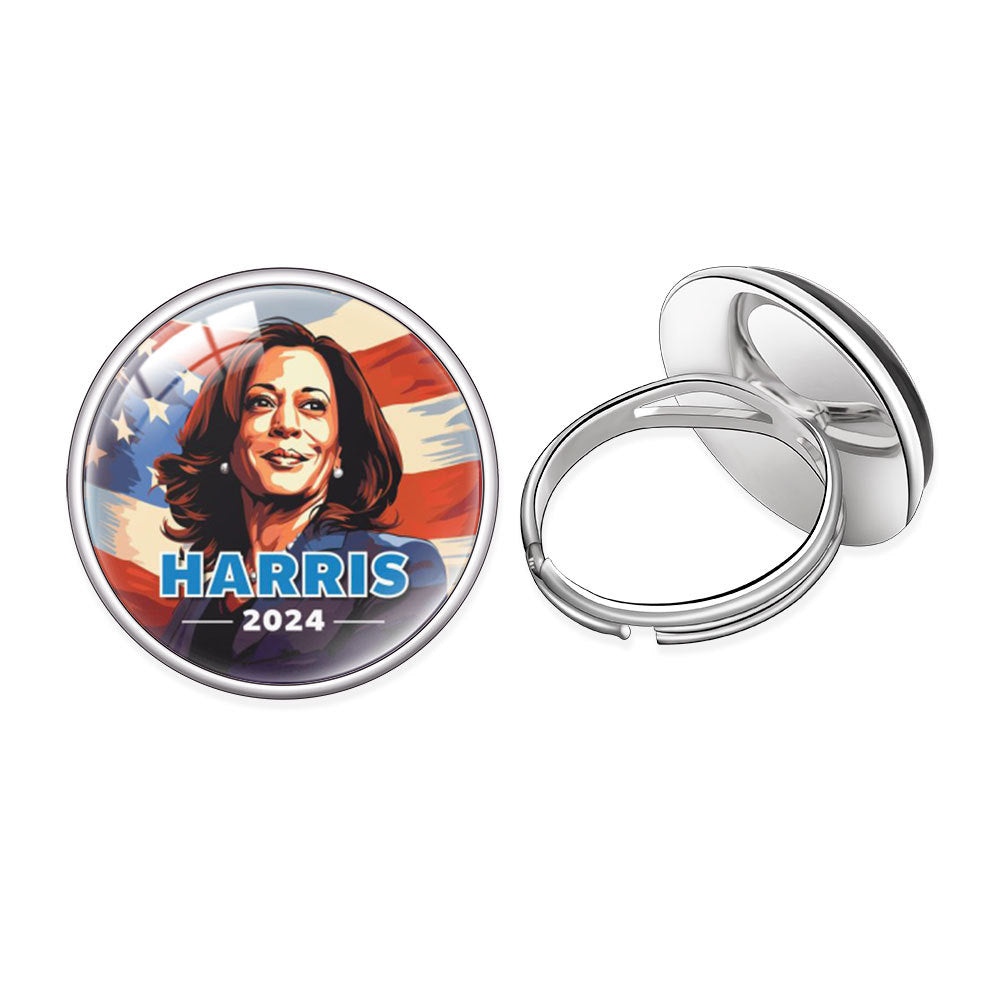 Harris Ring 2024 U.S. Presidential Election Campaign Ring for Harris