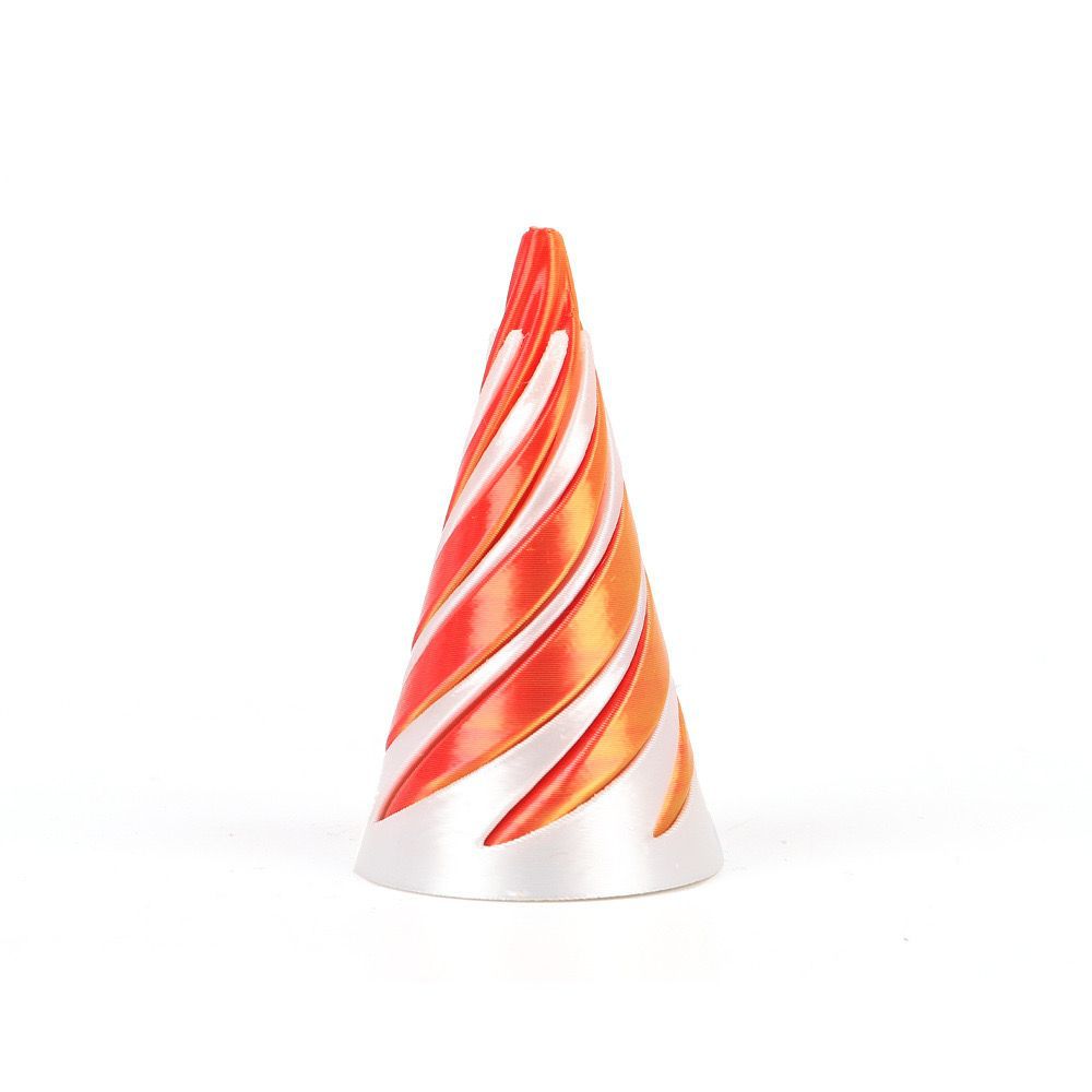 3D printing creative spiral cone push and push stress relief toy