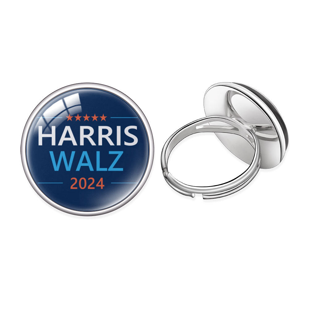 Harris Ring 2024 U.S. Presidential Election Campaign Ring for Harris