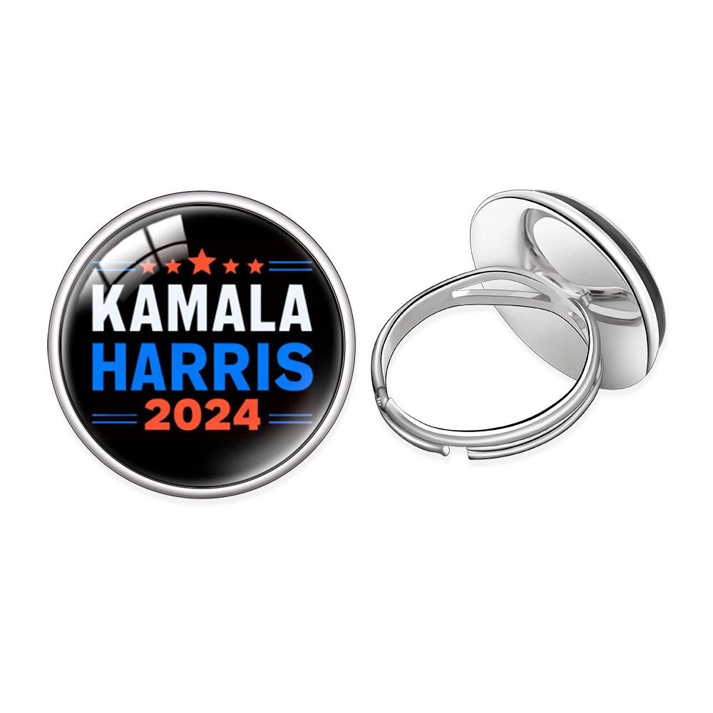 Harris Ring 2024 U.S. Presidential Election Campaign Ring for Harris