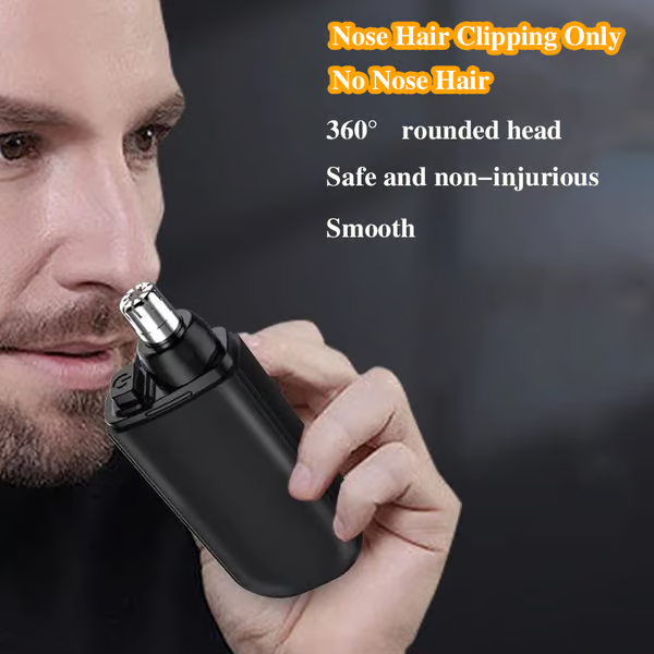 🔥Portable Nose Hair Trimmer (Painless & Precision)