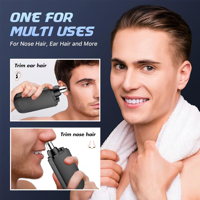 🔥Portable Nose Hair Trimmer (Painless & Precision)