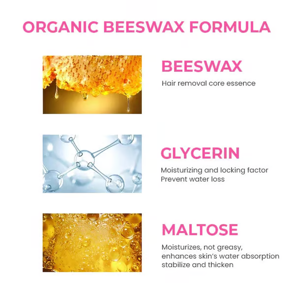 🔥🔥Beeswax hair removal mousse