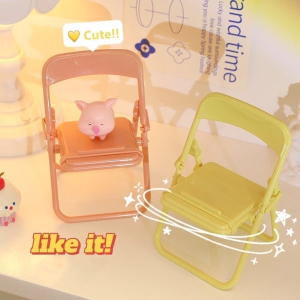 🔥(Last Day Promotion - 47% OFF) Cute Chair Phone Holder Stand-Buy 5 Get 5 Free - Save $30 Only Today!