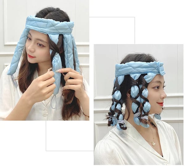 💥Sleeping Headband Heatless Curling Iron