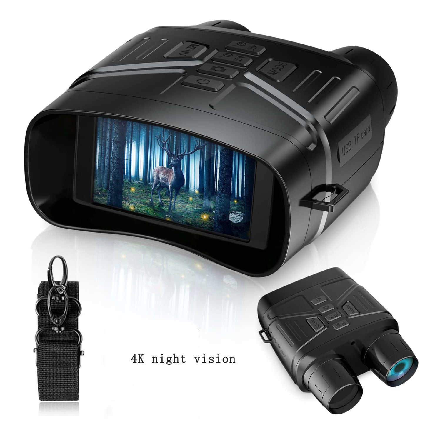 NV4000 4K High Definition Night Vision HD Dual Tube Night Vision HD Night Vision Camera Photo Camera