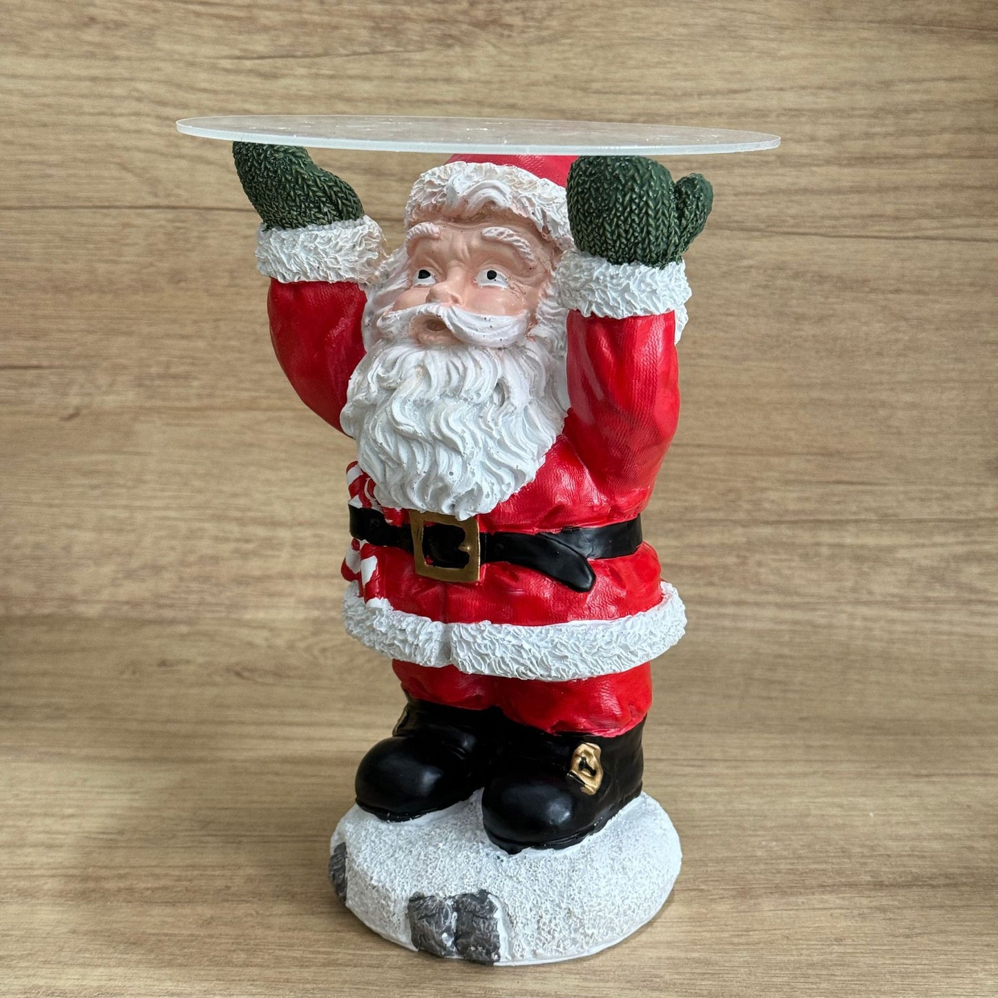 🎅🎅🎅Santa Claus  Tray Shape Crafts Christmas Resin Decoration