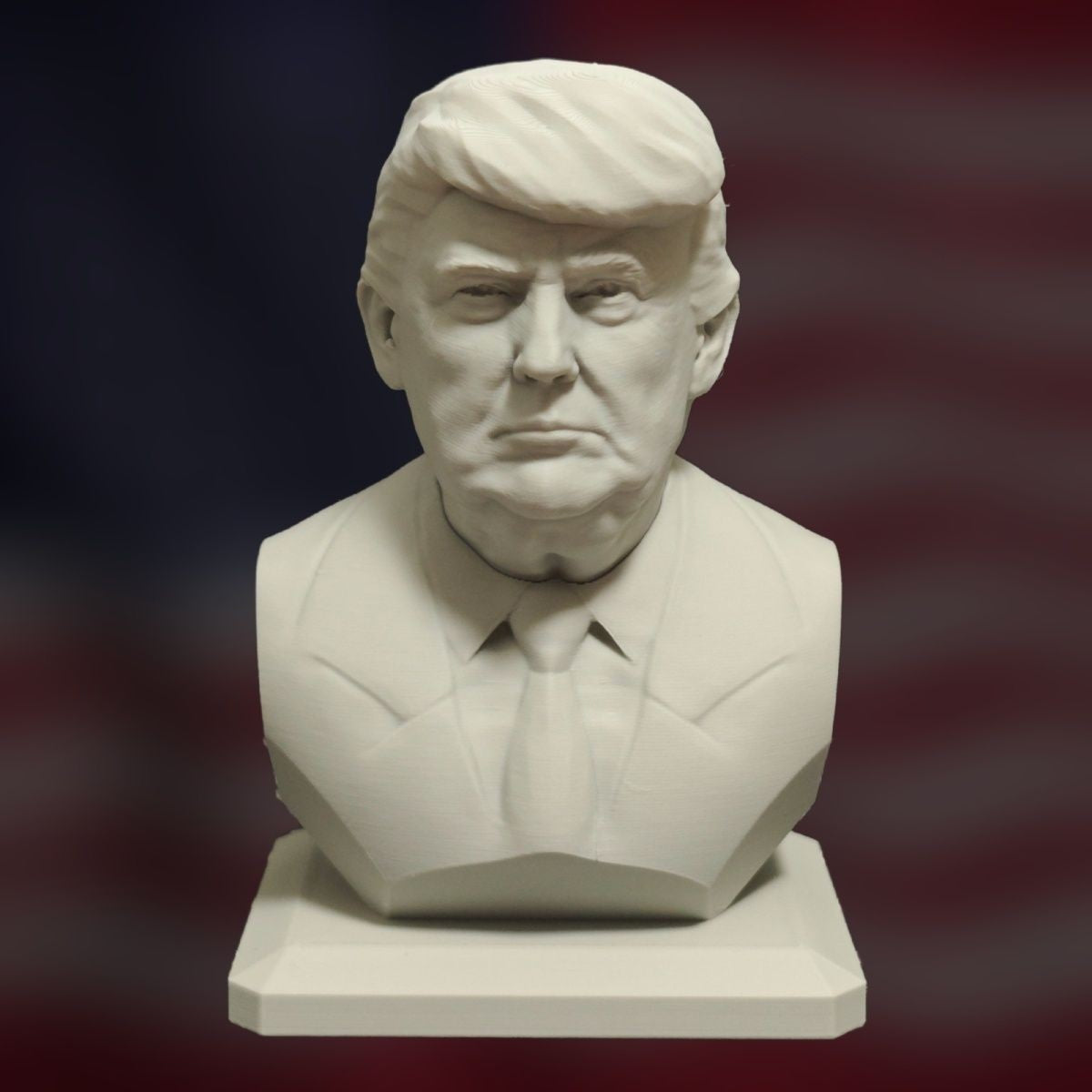 3D Printing 2025 USA President Model statues and artefacts