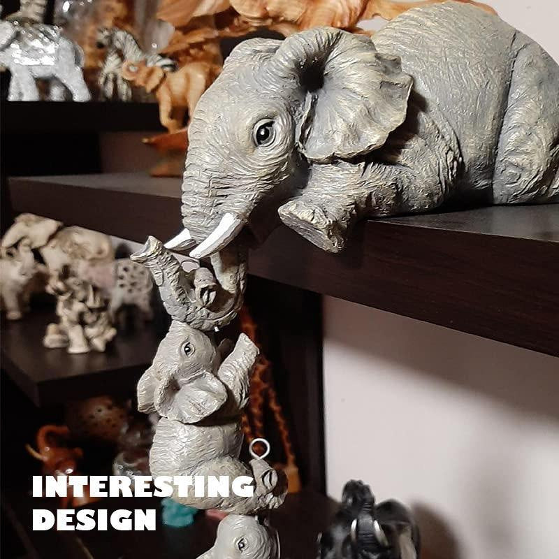 Elephant Ornament Home Decoration Animal Crafts Resin Ornament