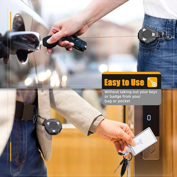 🎁Heavy Duty Retractable Keychain