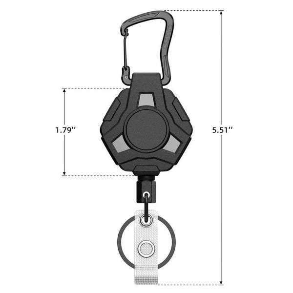 🎁Heavy Duty Retractable Keychain