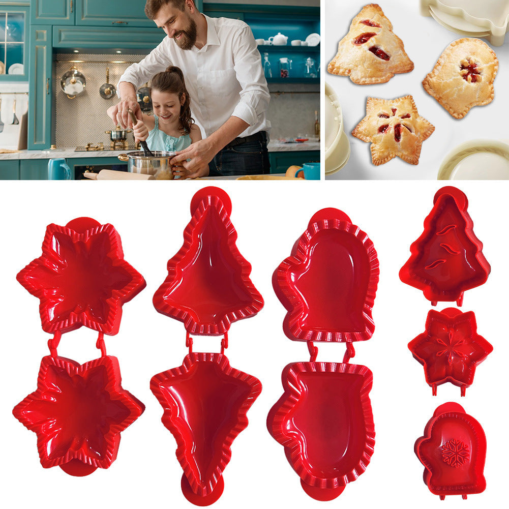 🎄Christmas Hand Pie Molds Set of 3