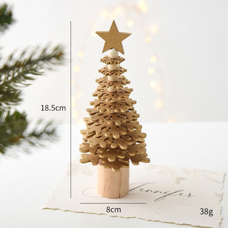 Christmas Tree Mini Desktop Decoration Christmas Scene Setting Decoration