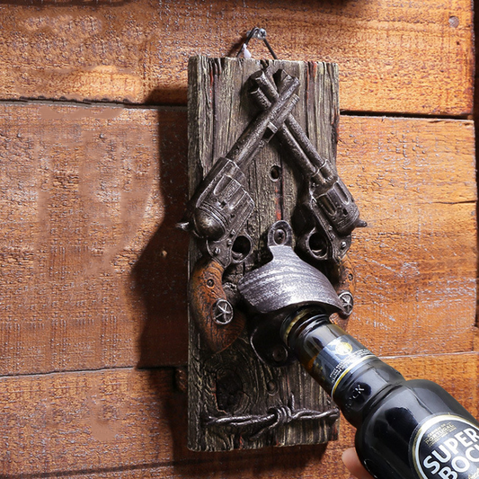 Double Shot Beer Bottle Opener Creative Indoor Ornaments