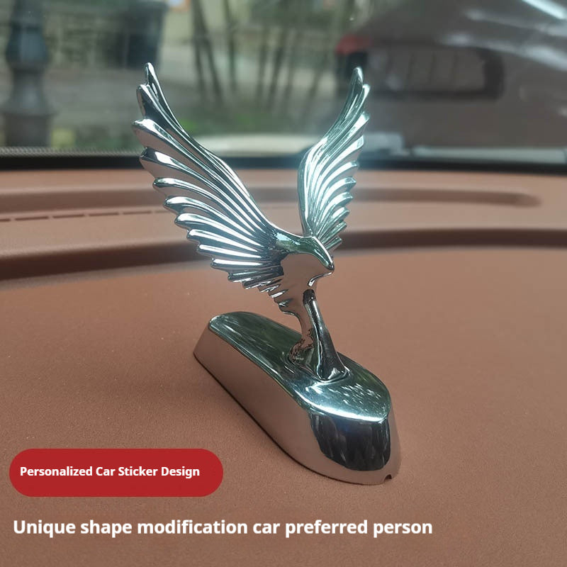 3D metal eagle wings personalized car head hood stickers