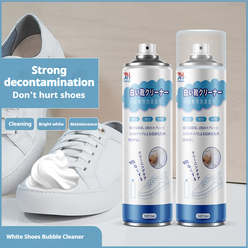 🔥🔥🔥White Shoe Cleaner Foamless Dry Cleaner Stain Remover & Brightener White Shoe Cleaner