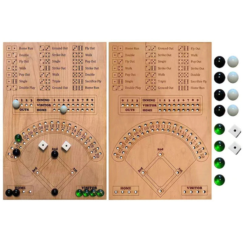 Baseball Dice Board Game