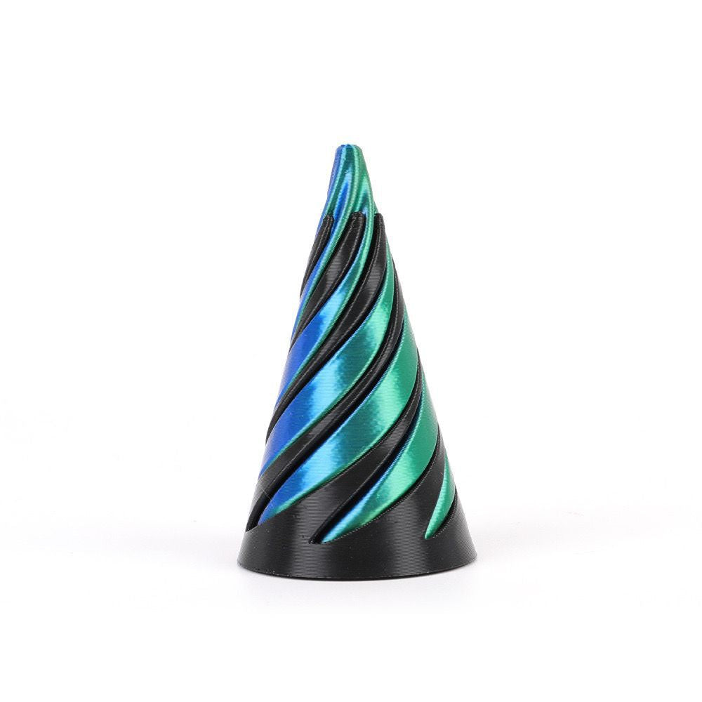 3D printing creative spiral cone push and push stress relief toy