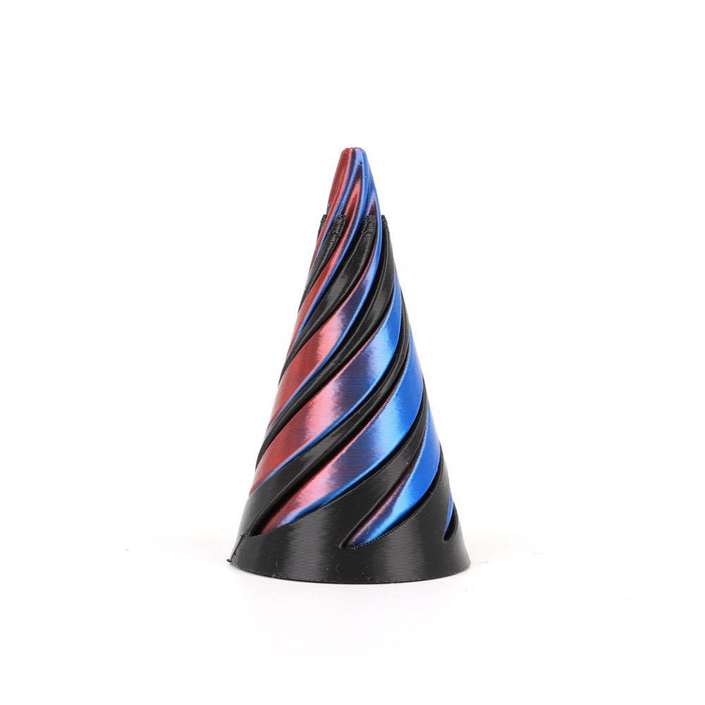 3D printing creative spiral cone push and push stress relief toy